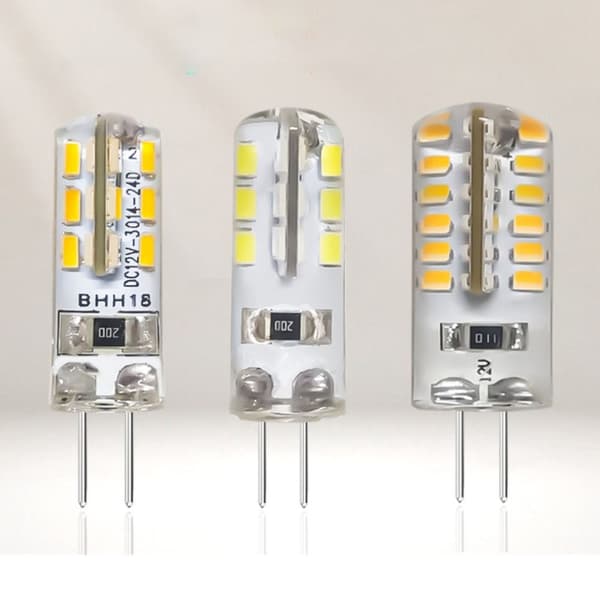 10 st G4 LED-lampor COB LED-lampor VARM VIT 3W 3W varm vit