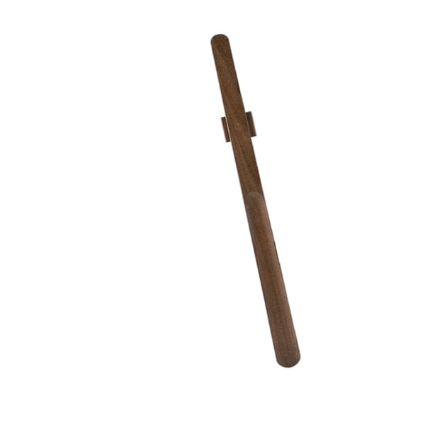 Kenkälusikka pitkällä varrella ja magneettipohjalla lapsille, joilla on vammoja, beige ruskea 55cmx4cm Brown