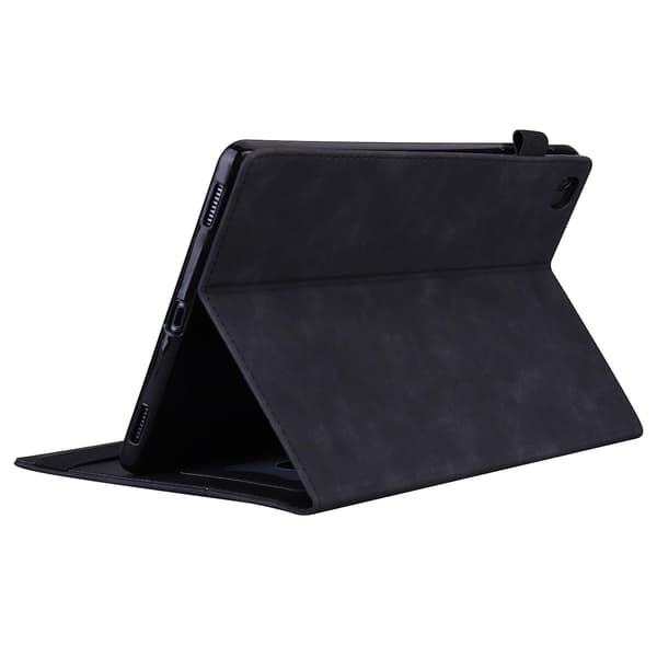 Læretui med sømmer for Samsung Galaxy Tab A9+ Black