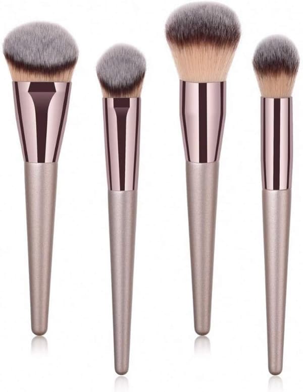 Sminkborstset Foundation Rouge Blender Konturborste Ansikte