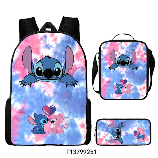 Stitch three-piece backpack for children - on stockLYB