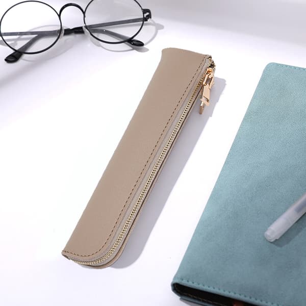 Pencil case i læder, Penalhus, Lille penalhus til voksne