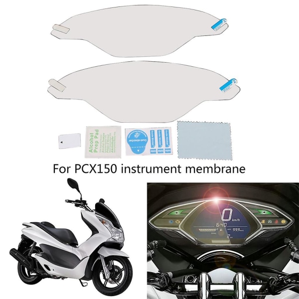 2st Cluster Scratch Cluster Screen Protection Film Protector för Honda Pcx150