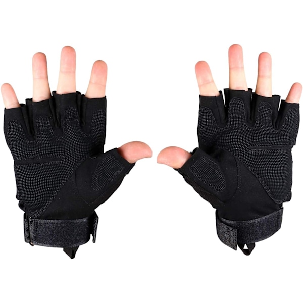 GL07 hårde halvfingerhandsker
