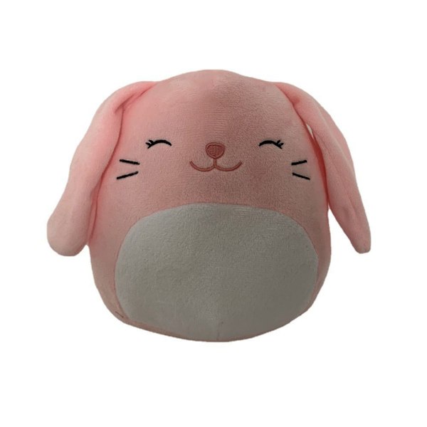 20-25 cm Squishmallow Tyyny Plussilelu VAALEANPUNAINEN JÄNISMÄNEN VAALEANPUNAINEN JÄNISMÄNEN