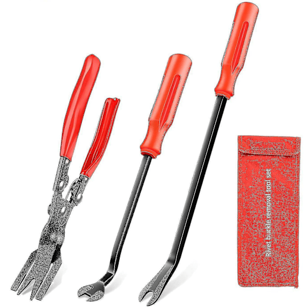 3-pack Clip-tångsset Fästenaverborttagare Bilreparationssats