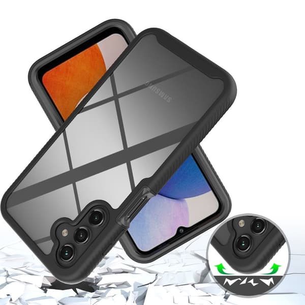 Tech-Protect Galaxy A15 4G/5G Kotelo 360 Defense Musta