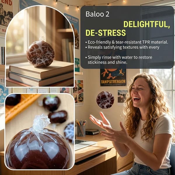 Voks-knasende Squishies, Knasende Voksbold, Bløde Chokoladeformbare Stressbolde med Knækbar Tekstur, Langsomt Stigende Sansebolde til Voksne Green