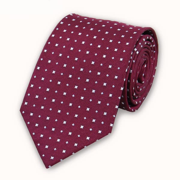 Mode slips Klassisk blomstret vævet jacquard håndlavet slips til mænd