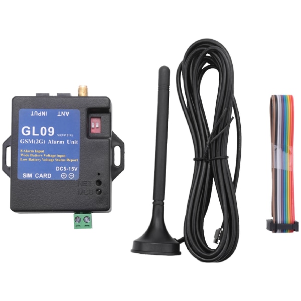 Gl09 8-kanals batteridriven appkontroll Gsm-larm Sms Alert Säkerhetssystem 2019