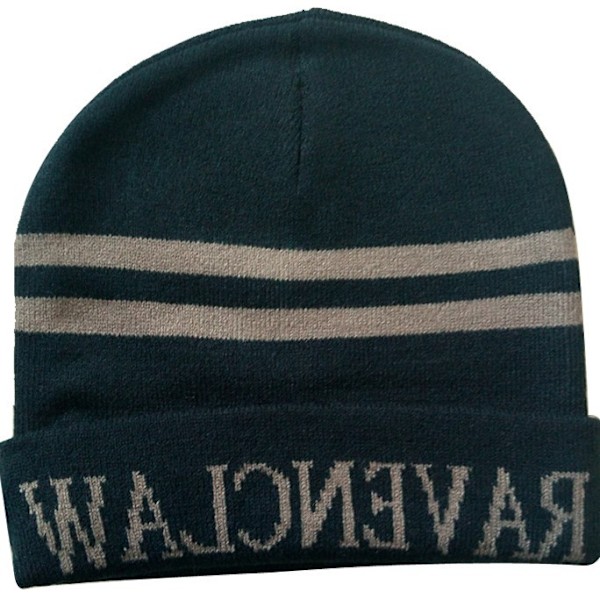 Harry Potter Halsduk & Hatt i Akryl, One Size, för Halloween, Jul, Cosplay & Present Ravenclaw