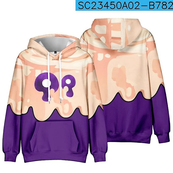 Roblox Spel Blox Fruits Hoodie med Huva Höst och Vinter Hoodie - Perfekt 3XL