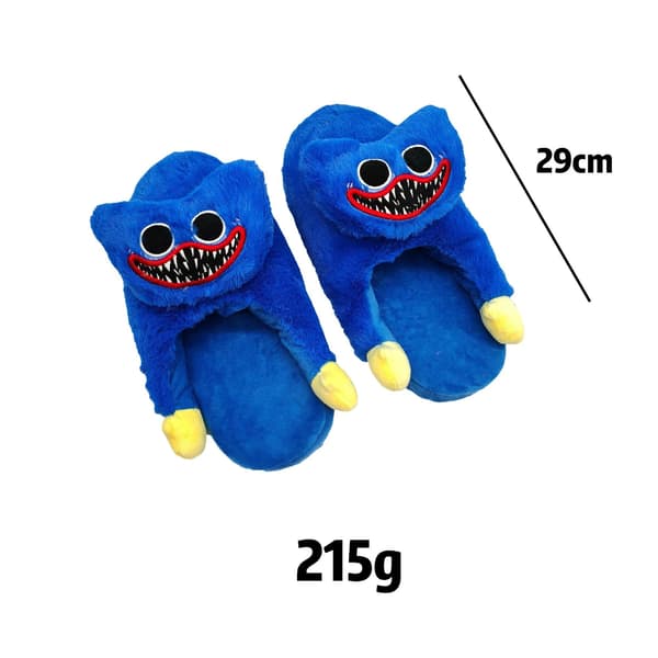 Nya plyschtofflor Plyschdocka Heta läskiga leksaker Barnpresentleksaker blue