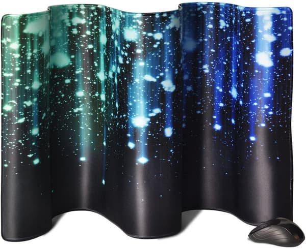 Meteor Offisiell Sklisikker Laptop Musematte Optisk Laser Musematte Matt Musematte 700x300x3 Blå