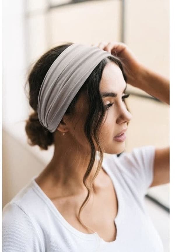 Hårband - Breda hårband för tjejer - Elastiska löparband - Yogaband - 4-pack
