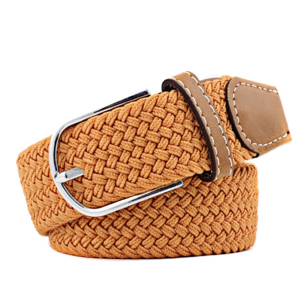 Canvasbälte i 26 färger, storlek W26 - W36, klädaccessoar - 1 Gul / Senapsgul 1 Gul / Senapsgul 1 Gul / senapsgul one size