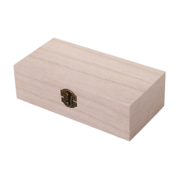 Rektangulära presentförpackningar i trä AA A A