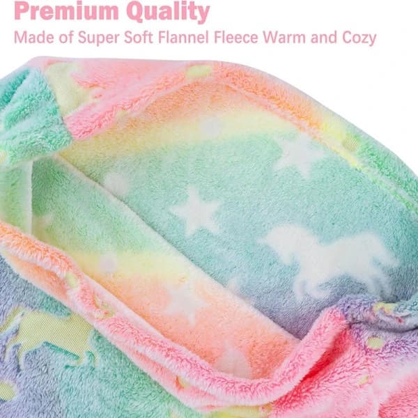 Mermaid Tail Blanket, Valoisa kannettava peitto