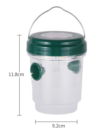 Inomhus/Utomhus Hängande Bifälla — 7mm Hullingförsedd Bi- & Getingfångare (2-pack) orange-2pcs