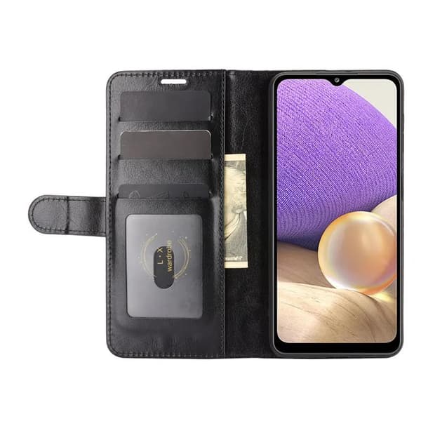 SiGN Wallet Case til Galaxy A32 5G - Sort