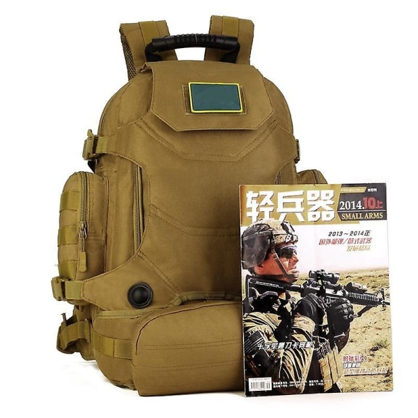 Taktisk ryggsäck med stor kapacitet Herr Sport Jakt Molle 3p Bag Multifunktion Military Attack Ryggsäckar color 5