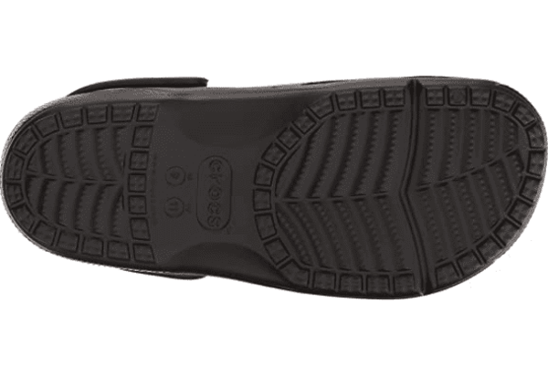 Unisex Crocs rantasandaalit (musta, koko 39-40)
