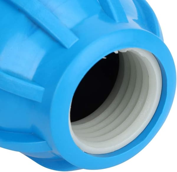 Rørkobling, 4 stk PE-plast 25 mm til 25 mm Rett vannrørkobling Rørforbindelseskobling