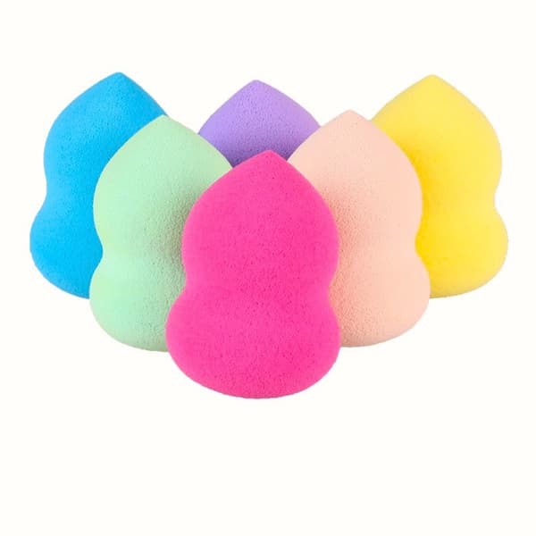 Makeupsvamp Eggsponge Puderpuff-6stk