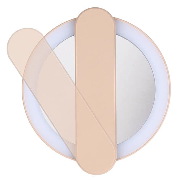 Fickspegel med LED-belysning - USB White