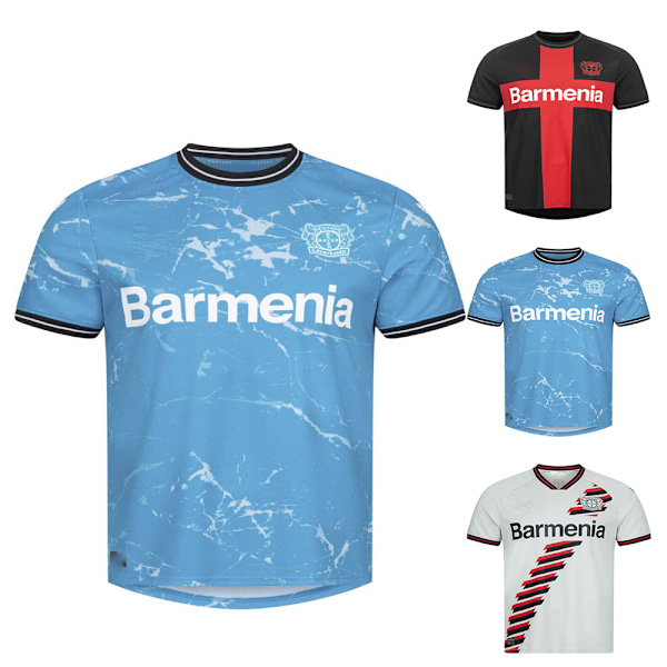 Bayer 04 Leverkusen Paidat 2023/24 Peliasu Koti & Vieras 3. paita Wirtz #10 Toppi T-paita Musta Black XL