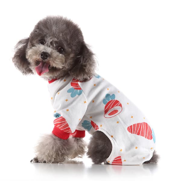 Husdjurskläder Hundpyjamas Tröjor, Husdjurskläder Höst Vinter Pyjamas L