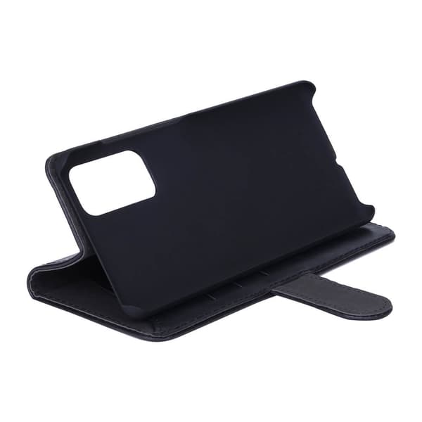 Mobilskal 3 Kortplatser Svart - Samsung S20FE 5G / S20FE 4G Black Polyurethane (PU)
