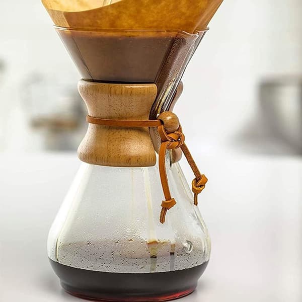Kaffebeholder med trepropp