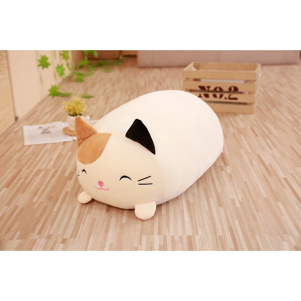 Husdjurskatt Den nya 30 cm 40 cm 50 cm Squishmallows plyschleksak Djur Kawaii mjuk stor kudde 60 cm Cat animal