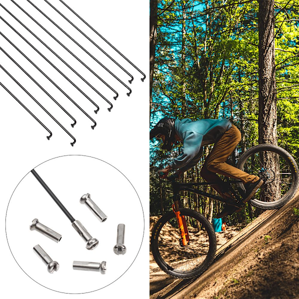 10 st Cykelekrar för Mountain och Landsvägscyklar 274MM Y 274MM
