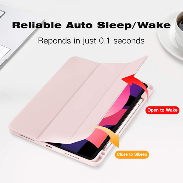 Tech-Protect iPad 10.9 2022 Cover SmartCase pink