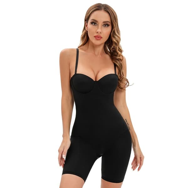 Body Shapewear Slankende Undertøj SORT L sort black L