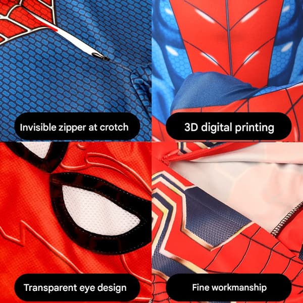 Spider-Man kostumer velegnet til børn Bloodside Armor 110