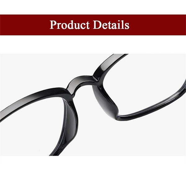 Lukulasit Presbyopia-lasit MUSTA VAHVUUS 1.00 musta Strength 1.00-Strength 1.00 black