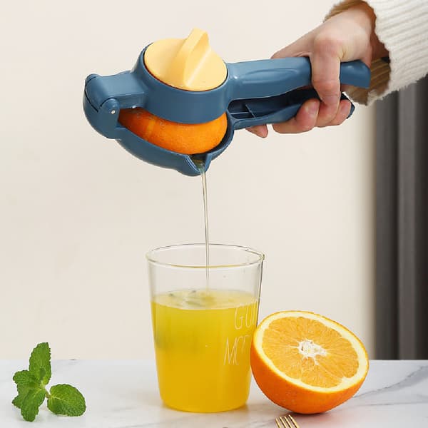 Citronpresser, Manuel Håndholdt Juicer, Citruspresser til Citron og Lime, Citronpresser, Exprimidor de Limones yellow