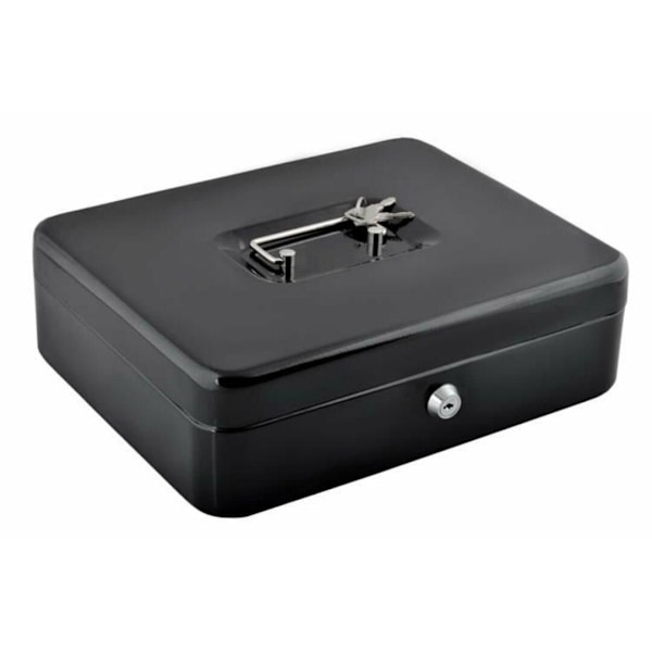 Kasseapparat, Sort - 30 x 24 x 9 cm Svart Black
