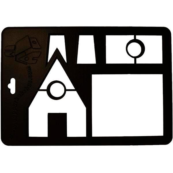 Pepparkakshusform Gastromax Svart 28,5 cm Black