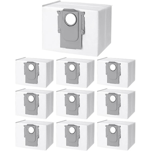 10 kpl pölynimupusseja Xiaomi Roborock S8+/S8 Pro Ultra S7 MaxV Ultra/S7 Pro Ultra/Q7 robotpölynimurille