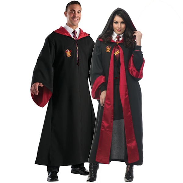 Harry Potter Uniform Kåpe M-XXL for Halloween Cosplay Mann Kvinne Fire Hus Halloween Gryffindor\girl XL