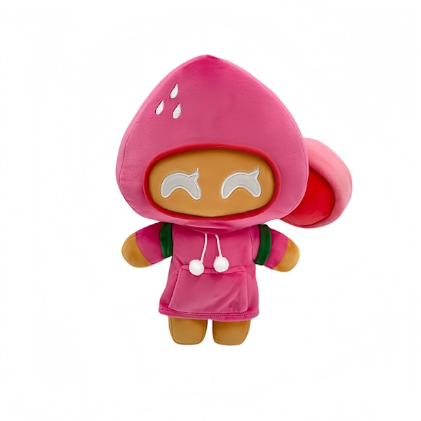 Shadow Milk Cookie Plysch Bästsäljare, Cookie Run Kingdom Spel Merchandise, Mjukt Gosedjur, Perfekt Plyschfigur Docka för Barn Födelsedagspresenter E