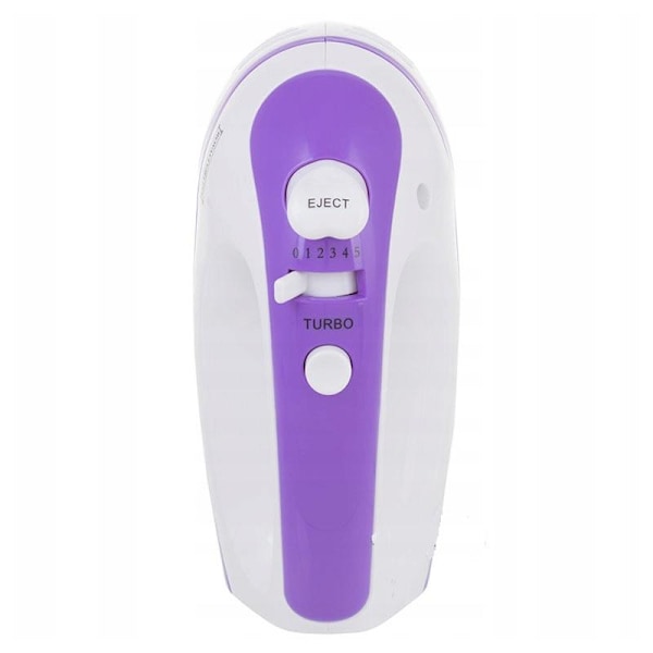 Klassisk 300W Elpisker: 5 Hastigheder, Piskeris & Dejkroge Vit White