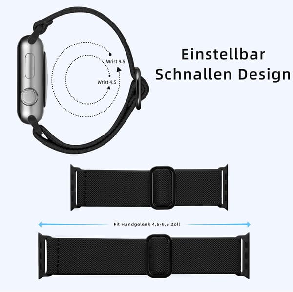 4-pack armband kompatibla med Apple Watch 41mm 38mm 40mm dam
