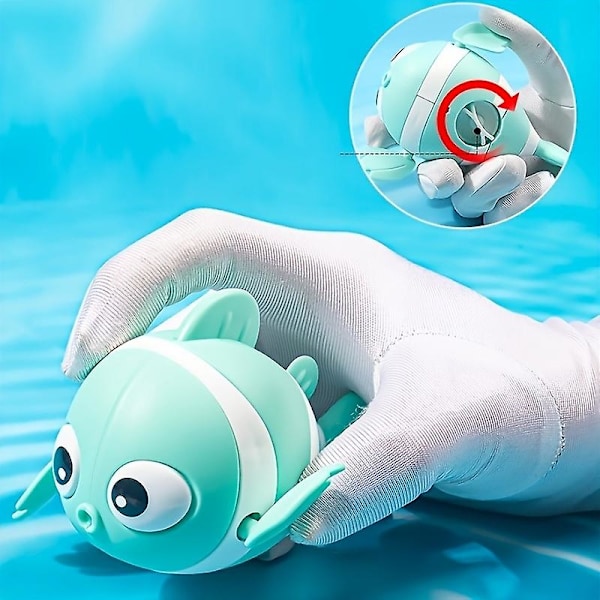 Barnbadleksak Baby leksaker vatten clownfisk Y
