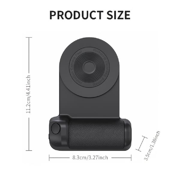 Magnetisk Kameragrep og Stativ – Håndholdt Stabilisator for Smarttelefoner Purple