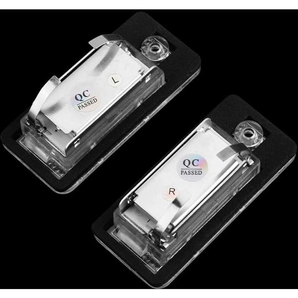 2 stk. Bil LED Nummer Hop Lpl0114 Nummerpladelys til Audi A3 S3 A4 S4 B6 B7 A6 C6 S6